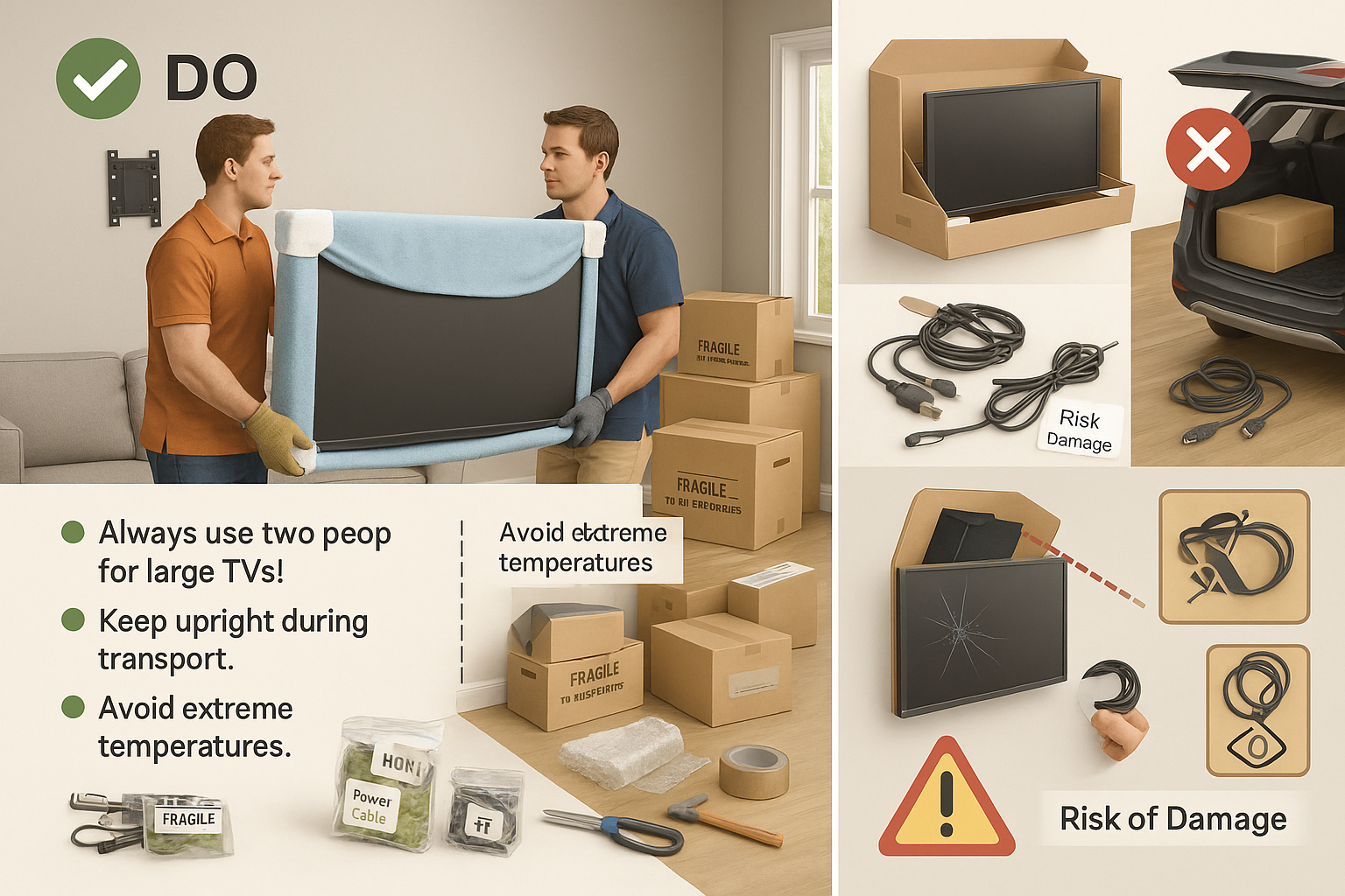 What You Should Know Before Moving That Flat Screen