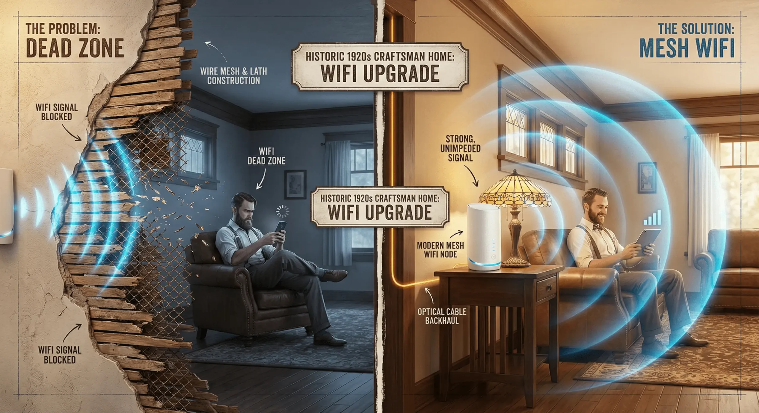 Why Your Historic Kansas City Home is Killing Your Gigabit Connection And How to Fix It