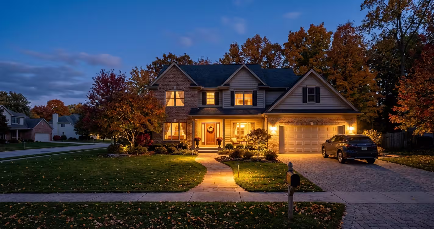 It's Getting Dark Earlier — Is Your Home's Outdoor Lighting Ready for Fall?